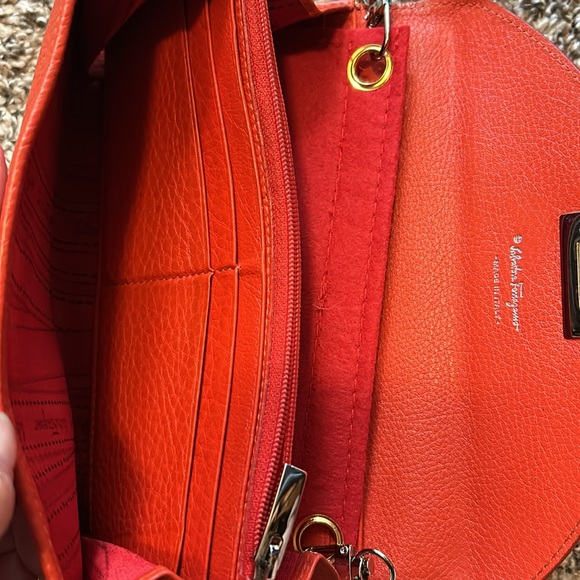 Gorgeous Red Salvatore Ferragamo Wallet - Picture 7 of 11